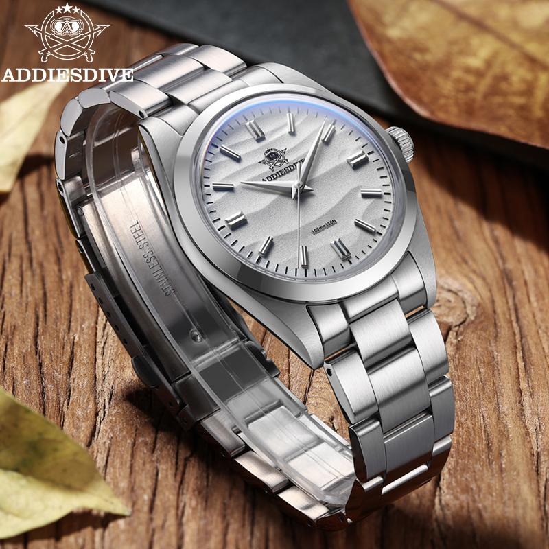 ADDIESDIVE 36mm Watch for Woma - огляд і ціна Stainless Bracelet Diver