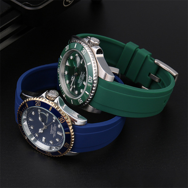 Curved Interface Rubber Strap  - огляд і ціна Rolex Watch Submariner