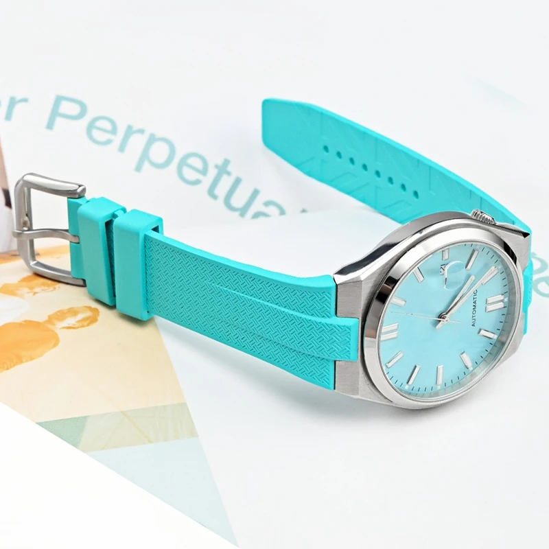 FKM Fluoro Rubber Watch Strap  - огляд і ціна Citizen Watch Tsuyosa