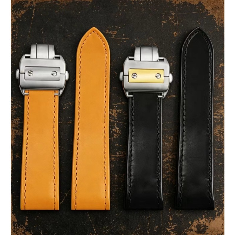 Genuine Lea/ther Watch Strap f - огляд і ціна Cartier Watch Santos